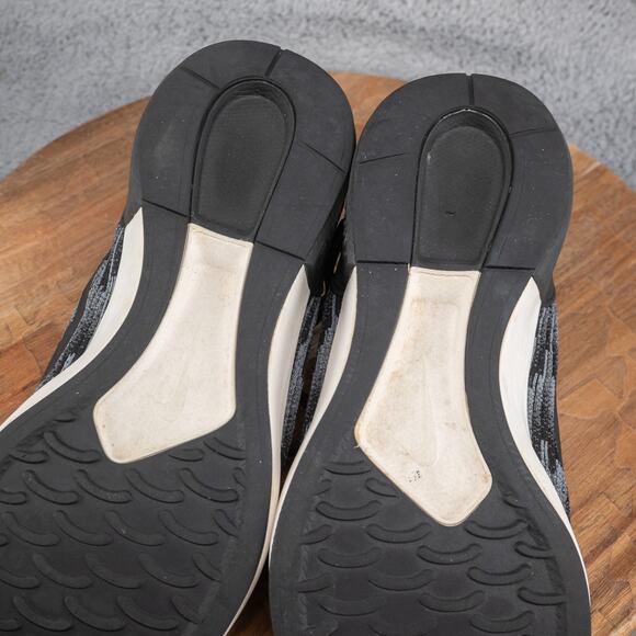 Dual Racer Training Shoes Mens 13 Black Cool Grey Running Work Out - Picture 9 of 9